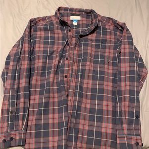 Columbia long sleeve button down